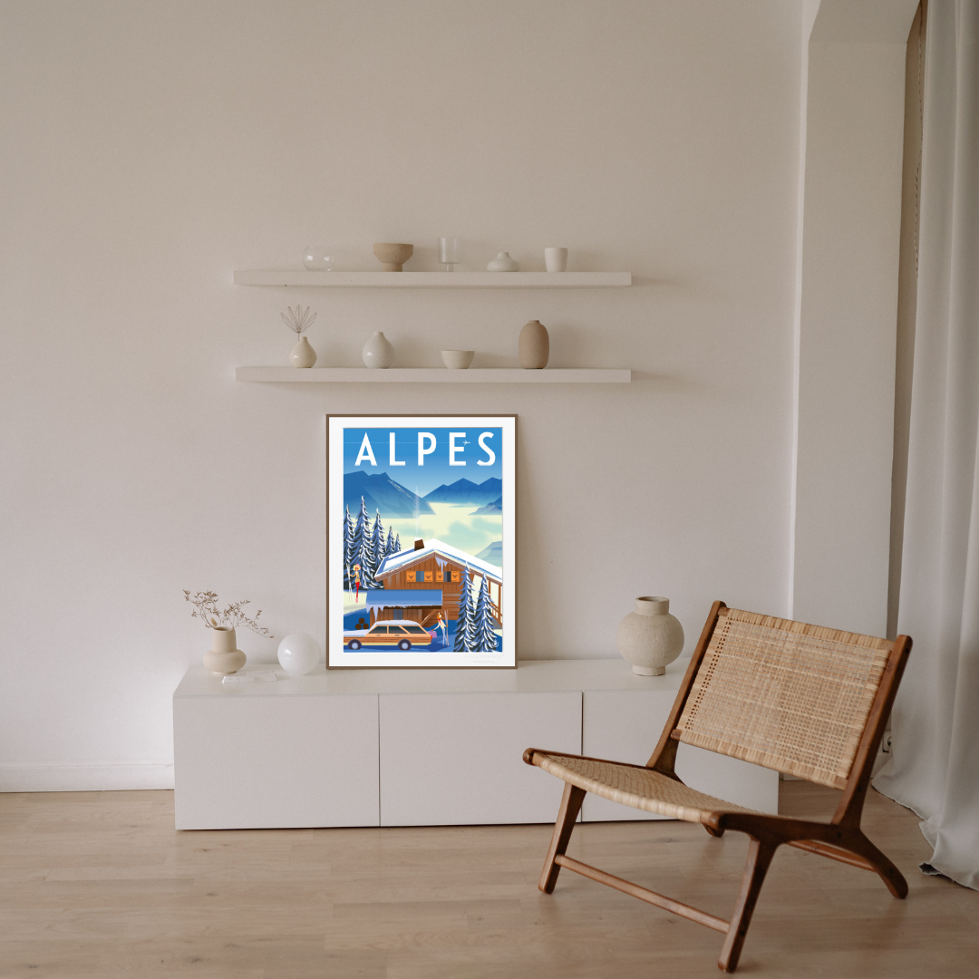 Poster - Alpes Chalet