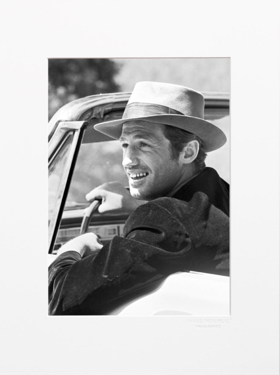 Poster - Belmondo Hat