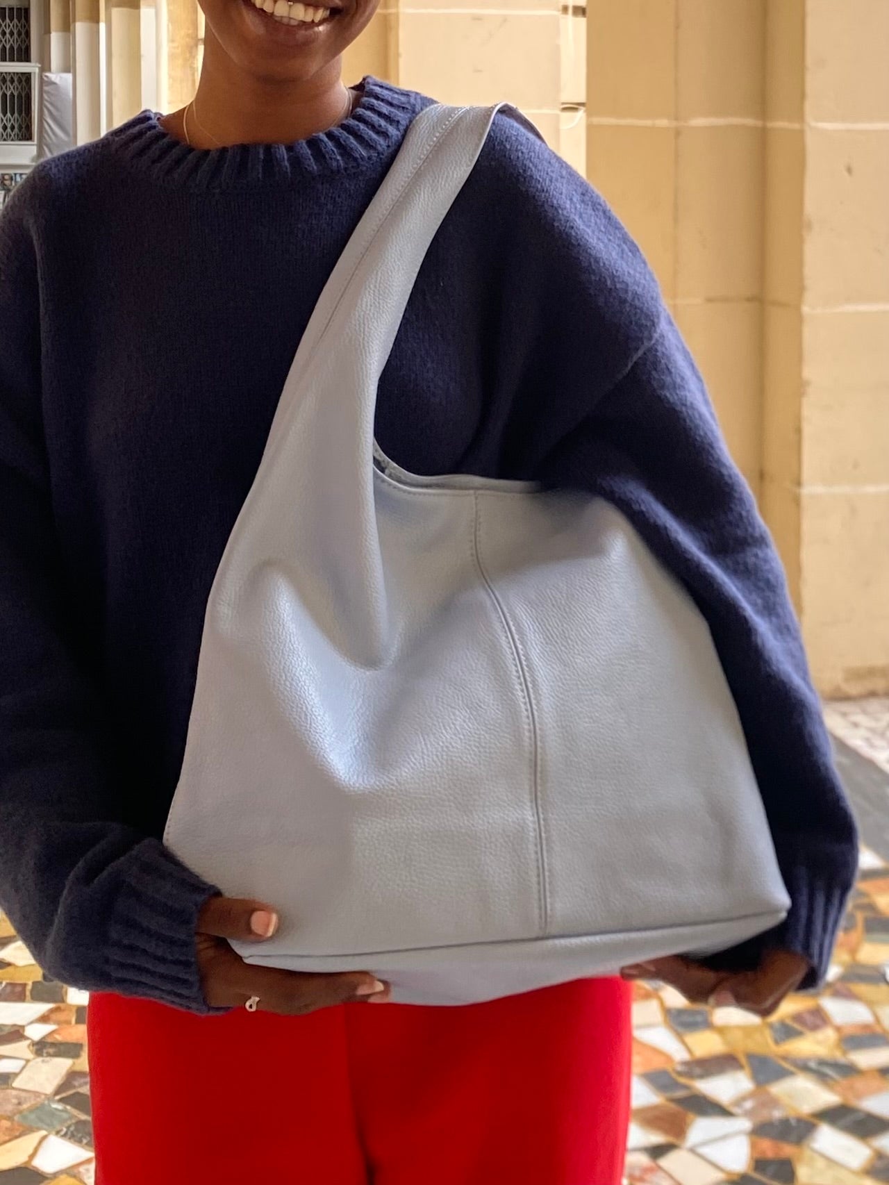 Fleur Leather shoulder bag