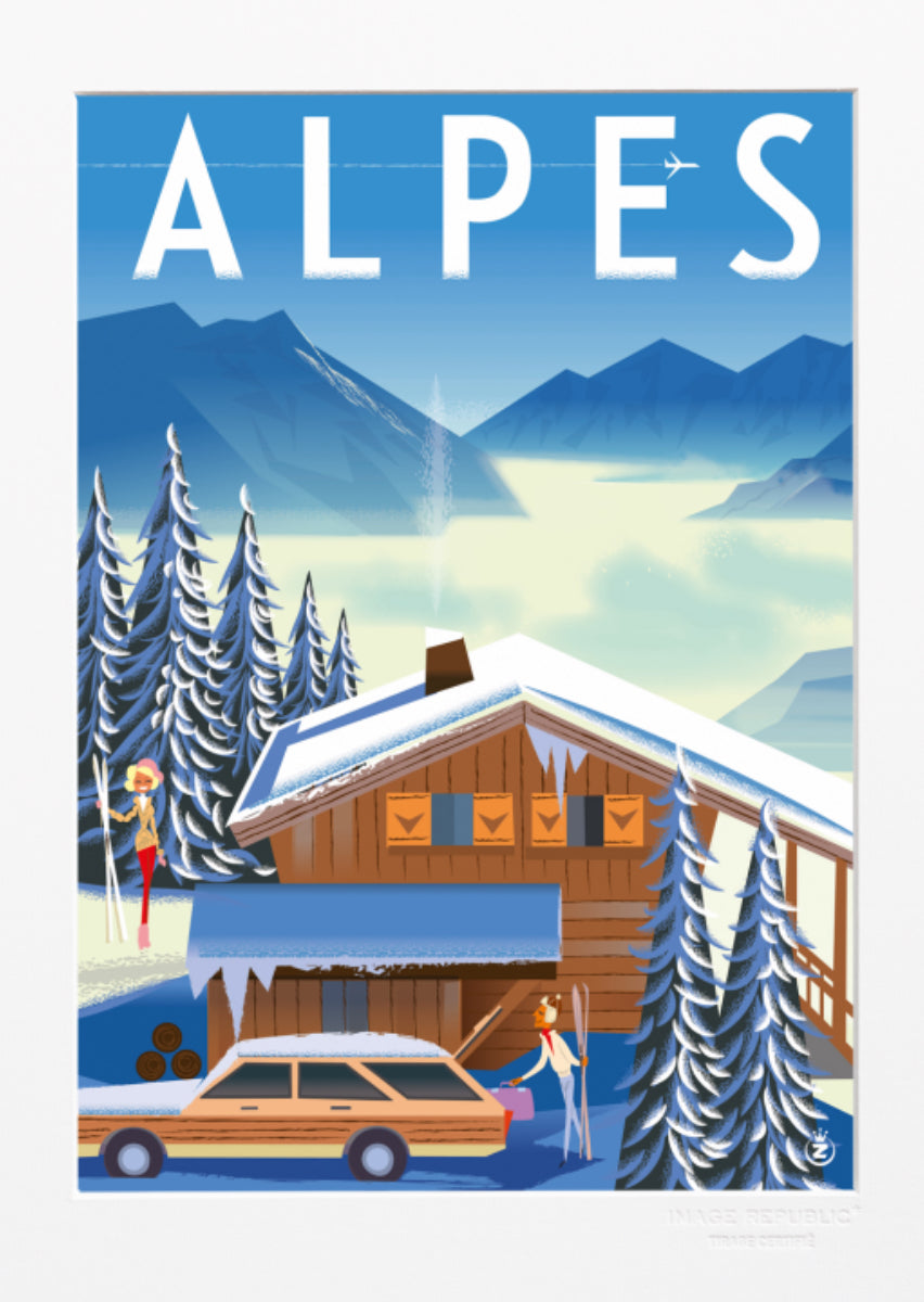 Poster - Alpes Chalet