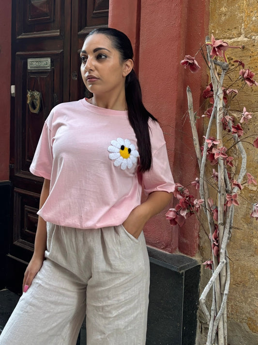 Pink t-shirt